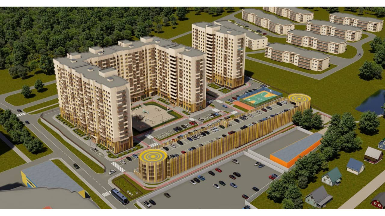 1-комнатная квартира в строящемся 14-ти этажном доме ЖК «Шоколад». Московская область, Дмитров / 4600000 руб. / КварталСити