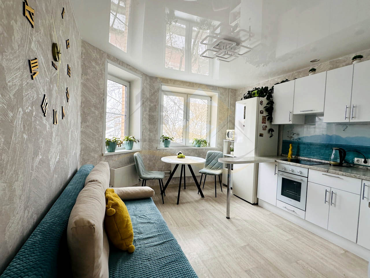 Уютная 1-комнатная квартира 43,9 м² с кухней 13 м² и лоджией в тихом районе! / 7300000 руб. / КварталСити